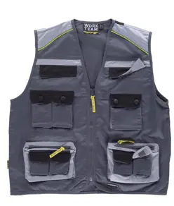 Gilet da lavoro tipo Safari Workteam
