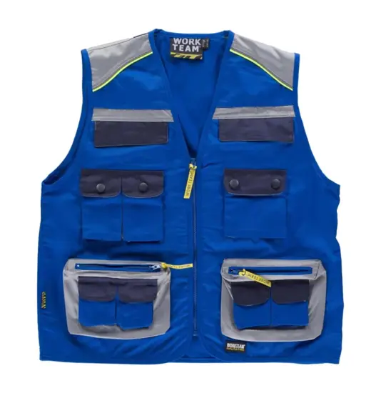 Gilet da lavoro tipo Safari Workteam