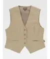 Gilet donna tessuto canvas Workteam