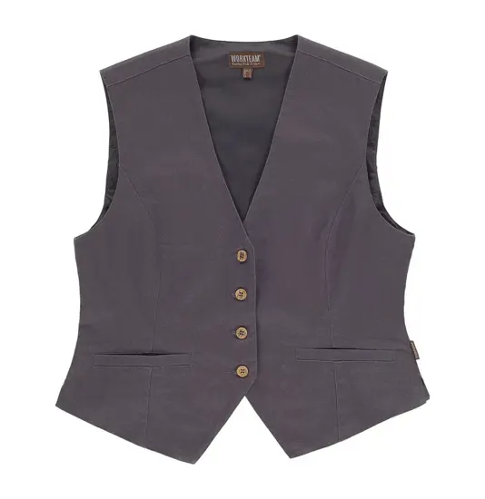Gilet donna tessuto canvas Workteam