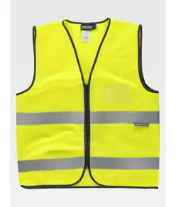 Gilet hv classe 2 con porta badge Workteam