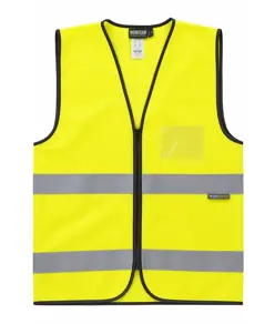 Gilet hv classe 2 con porta badge Workteam