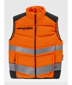 Gilet imbottito alta visibilita classe 1 Workteam