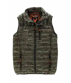 Gilet imbottito camouflage - caccia Workteam
