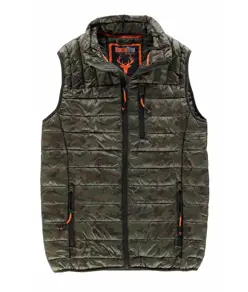 Gilet imbottito camouflage - caccia Workteam