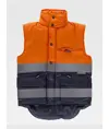 Gilet imbottito tessuto oxford alta visibilita classe 1 Workteam