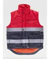 Gilet imbottito tessuto oxford alta visibilita classe 1 Workteam