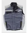 Gilet imbottito tessuto oxford Workteam