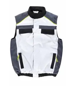 Gilet imbottito tessuto oxford Workteam