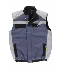 Gilet imbottito tessuto oxford Workteam