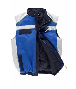 Gilet imbottito tessuto oxford Workteam