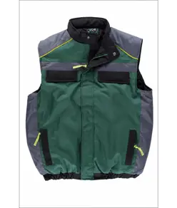 Gilet imbottito tessuto oxford Workteam