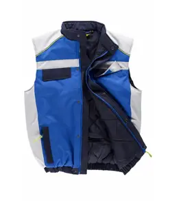 Gilet imbottito tessuto oxford Workteam