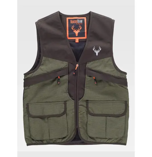 Gilet impermeabile tessuto ripstop - caccia Workteam