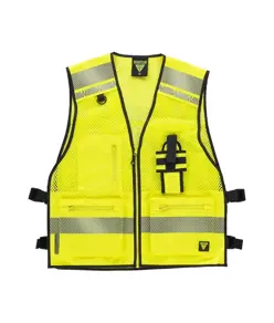 GILET MULTITASCHE CON RETE Workteam