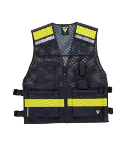 GILET MULTITASCHE CON RETE Workteam