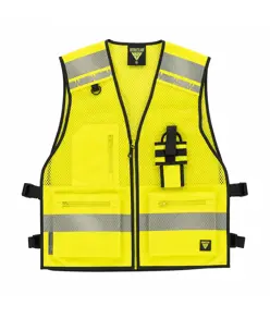 Gilet multitasche con rete Workteam