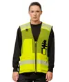 Gilet multitasche con rete Workteam
