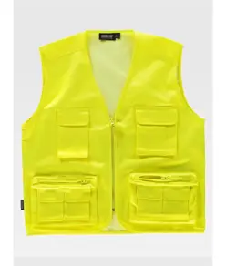 Gilet multitasche leggero alta visibilita Workteam