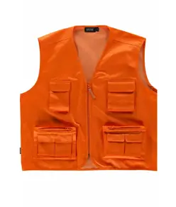Gilet multitasche leggero alta visibilita Workteam