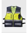Gilet multitasche tessuto oxford Workteam