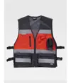 Gilet multitasche tessuto oxford Workteam