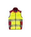 Gilet softshell bande rifrangenti discontinue Workteam