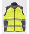 Gilet softshell bande rifrangenti discontinue Workteam