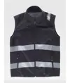 Gilet softshell bande rifrangenti discontinue Workteam