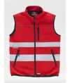 Gilet softshell bande rifrangenti tessuto ripstop Workteam