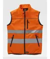 Gilet softshell tessuto ripstop alta visibilita classe 1 Workteam