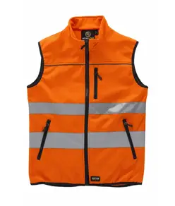 Gilet softshell tessuto ripstop alta visibilita classe 1 Workteam
