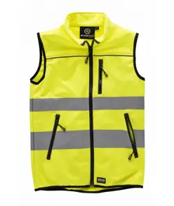 Gilet softshell tessuto ripstop alta visibilita classe 1 Workteam