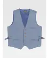 Gilet tessuto denim Workteam