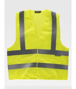 Gilet tessuto in rete alta visibilita classe 2 Workteam