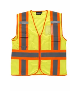 Gilet tessuto in rete alta visibilita classe 2 Workteam