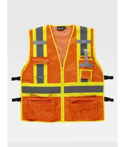 Gilet tessuto oxford alta visibilita classe 2 Workteam