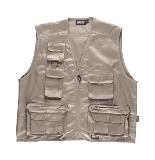 Gilet tipo Safari Workteam
