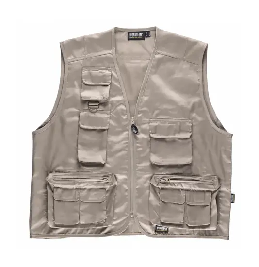 Gilet tipo Safari Workteam