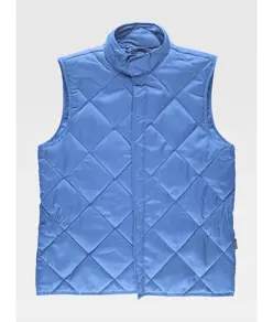 Gilet unisex imbottito e trapuntato Workteam