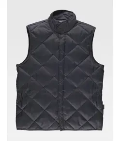 Gilet unisex imbottito e trapuntato Workteam