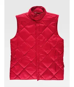 Gilet unisex imbottito e trapuntato Workteam