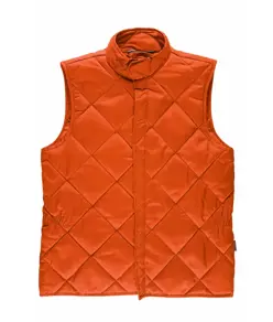 Gilet unisex imbottito e trapuntato Workteam