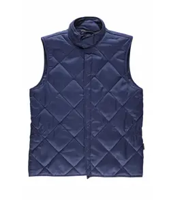 Gilet unisex imbottito e trapuntato Workteam