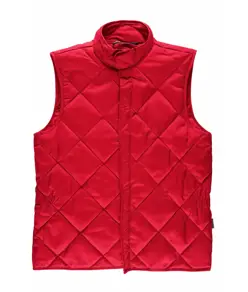 Gilet unisex imbottito e trapuntato Workteam