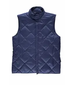 Gilet unisex imbottito e trapuntato Workteam