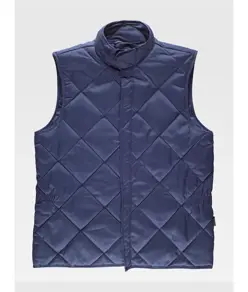 Gilet unisex imbottito e trapuntato Workteam