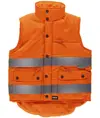 Gilet Workshell con bande rifrangenti Workteam