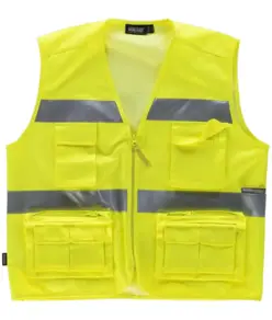 Gilet Workshell estivo alta visibilità Workteam