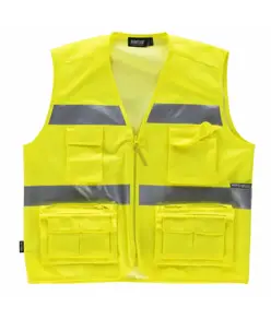 Gilet Workshell estivo alta visibilità Workteam